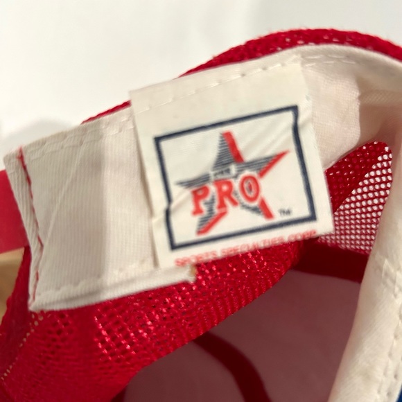 Vintage 80's Car Quest Auto Parts Store Sports Specialties Snapback Trucker Hat - Picture 4 of 9